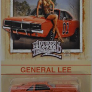 ’84 Mustang SVO Custom-Made Hot Wheels Exclusive Car Edition ‘General Lee’ Series 1:64 Scale Collectible Die Cast Model Car