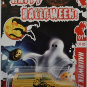 LiteBrown 85 Ford Bronco Custom-Made Hot Wheels with Real Rider Rubber Wheels Limited Edition ‘Halloween 2014’ Series 1:64 Scale Collectible Die Cast Model Car.