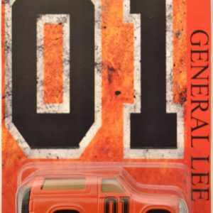 ’85 Ford Bronco Orange Custom-Made Hot Wheels with Real Rider Rubber Wheels Limited Edition General Lee 01 Series 1:64 Scale Collectible Die Cast Model Car.