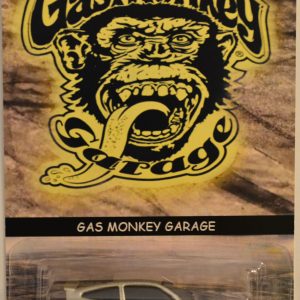 Hot Wheels Compatible ’88 Honda CRX Silver Custom-Made Real Rider Rubber Wheels Gas Monkey Garage Series 1:64 Scale Collectible Die Cast Model Car