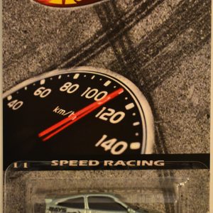 Hot Wheels Compatible ’88 Honda CRX Silver Custom-Made Real Rider Rubber Wheels Speed Racing Series 1:64 Scale Collectible Die Cast Model Car