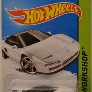 90 Acura NSX White #218 Hot Wheels HW Workshop Series 1:64 Scale Collectible Die Cast Model Car