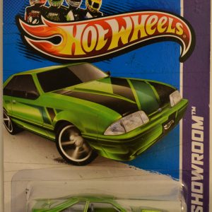 Hot Wheels ’92 Ford Mustang Green 225/250 HW Showroom Series 1:64 Scale Collectible Die Cast Model Car