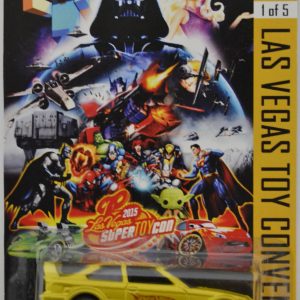 ’94 BMW M3 GTR Gold Custom-Made Hot Wheels Limited Edition Las Vegas Toy Convention Series 1:64 Scale Collectible Die Cast Model Car.