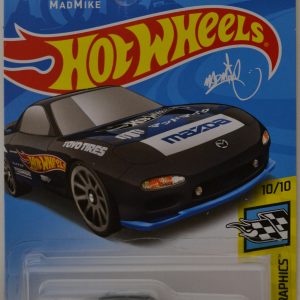 Hot Wheels 2019 MAD Mike HW Speed Graphics – ’95 Mazda RX-7