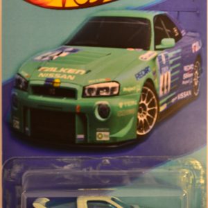 Hot Wheels ’96 Nissan 180SX Type X Custom-Made Real Rider Rubber Wheels Custom Edition Falkcn Racing Edition Series 1:64 Scale Collectible Die Cast Model Car