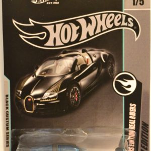 Hot Wheels ’96 Nissan 180SX Type X Black Series Custom-Made Collectors Edition 1:64 Scale Collectible Die Cast Model Car w/Real Rider Rubber Wheels