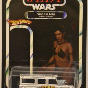 ’97 Land Rover Defender 110 Silver Custom-Made Matchbox with Real Rider Rubber Wheels Limited Edition Star Wars Return of The Jedi Series 1:64 Scale Collectible Die Cast Model Car.