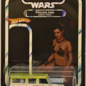 ’97 Land Rover Defender 110 Silver Green Custom-Made Matchbox with Real Rider Rubber Wheels Limited Edition Star Wars Return of The Jedi Series 1:64 Scale Collectible Die Cast Model Car.