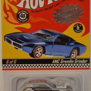 AMC Gremlin Grinder #6 of 6 Hot Wheels Red Line Club (RLC) HW Neo-Classics Series 1:64 Scale Collectible Die Cast Model Car. Only 10000 Made Worldwide!!!