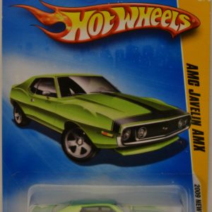 Hot Wheels   AMC Javelin AMX Green #16 HW 2009 New Models Series 1:64 Scale Collectible Die Cast Model Car
