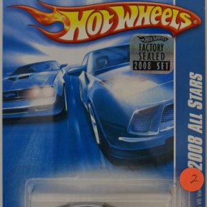 Hot Wheels Aston Martin V8 Vantage Gray with Hologram Sticker Factory Sealed 2008 Set 1:64 Scale Collectible Die Cast Model Car, Only 500!!!