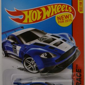 Hot Wheels 2015 HW Race Aston Martin Vantage GT3 149/250, Blue