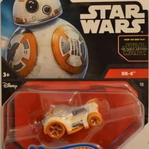 Hot Wheels BB-8 White HW Star Wars Series 1:64 Scale Collectible Die Cast Model Car