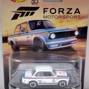 BMW 2002 White Hot Wheels HW Forza Motorsport Retro Series 1:64 Scale Collectible Die Cast Model Car