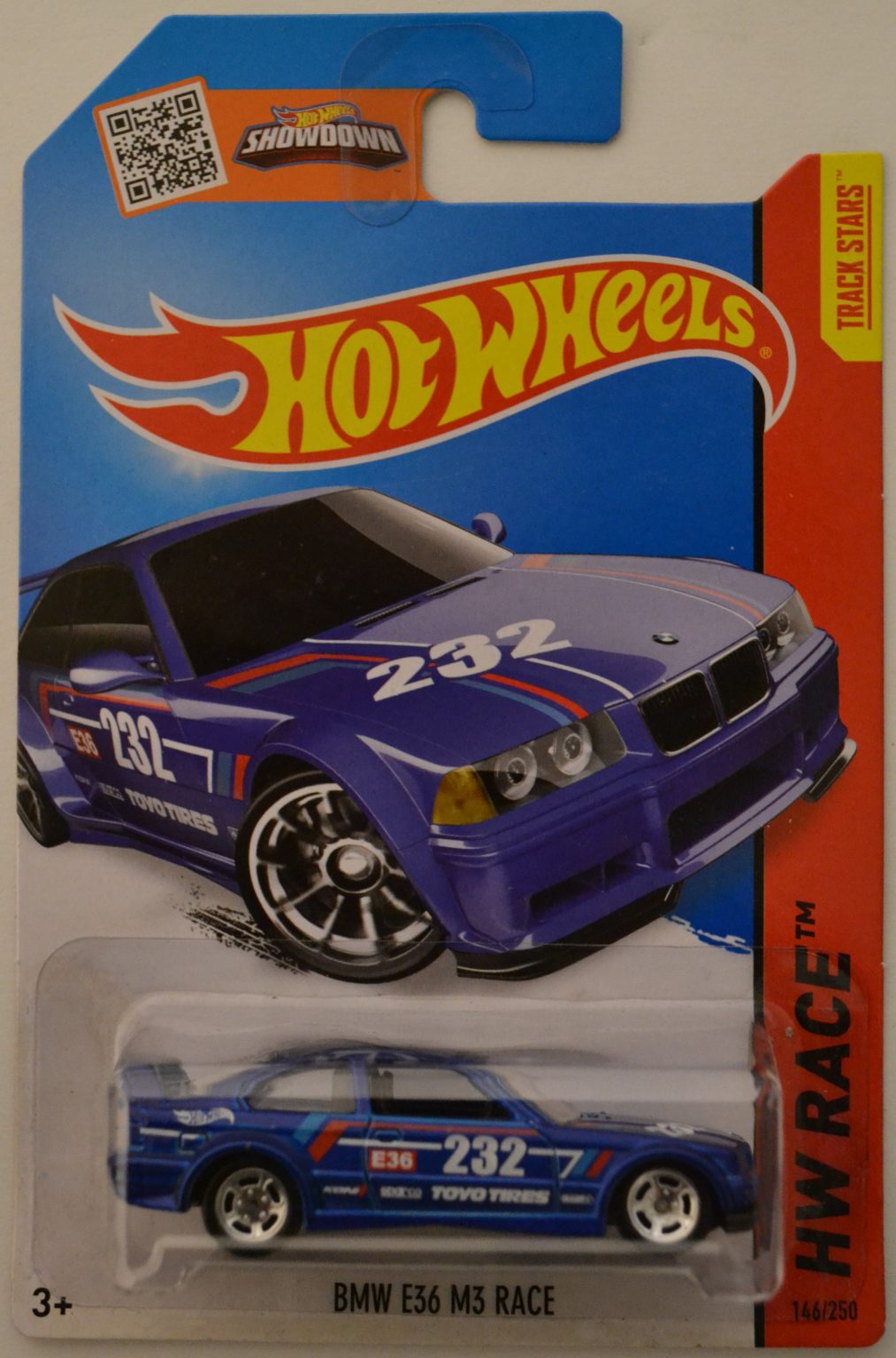 Hot Wheels BMW E36 M3 Race Blue Custom-Made with Real Rider Rubber ...