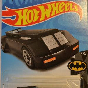 Black Batman The Animated Hot Wheels HW Batman Series 1:64 Scale Collectable Die Cast Model Car #3/5
