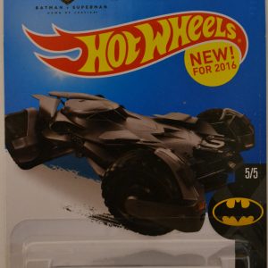 Hot Wheels   Batmobile DC Comics (s15) Custom-Made with Real Rider Rubber Wheels HW Batman Series 1:64 Scale Collectible Die Cast Model Car