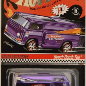 Beach Bomb Too Purple Wheels Red Line Club (RLC) HW Club Exclusive Series 2006 Club Car 1:64 Scale Collectible Die Cast Model Car. Only 7000 Made Worldwide!!!