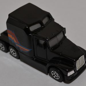 Black Big Rig Hot Wheels 1:64 Scale Collectible Die Cast Model Car