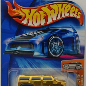 Blings Hummer H2 Gold #034 Hot Wheels HW 2004 First Edition Series 1:64 Scale Collectible Die Cast Model Car