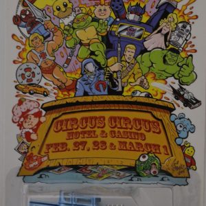 Hot Wheels Bone Shaker Blue Custom-Made with Real Rider Rubber Wheels Limited Edition 2015 Las Vegas Super Toy Convention Series 1:64 Scale Collectible Die Cast Model Car