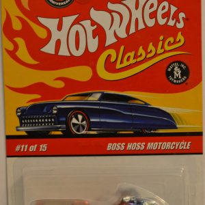 Hot Wheels   Boss Hoss Motorcycle Red 11 of 15 Special Paint HW Classics Series 4 1:64 Scale Collectible Die Cast Model Car
