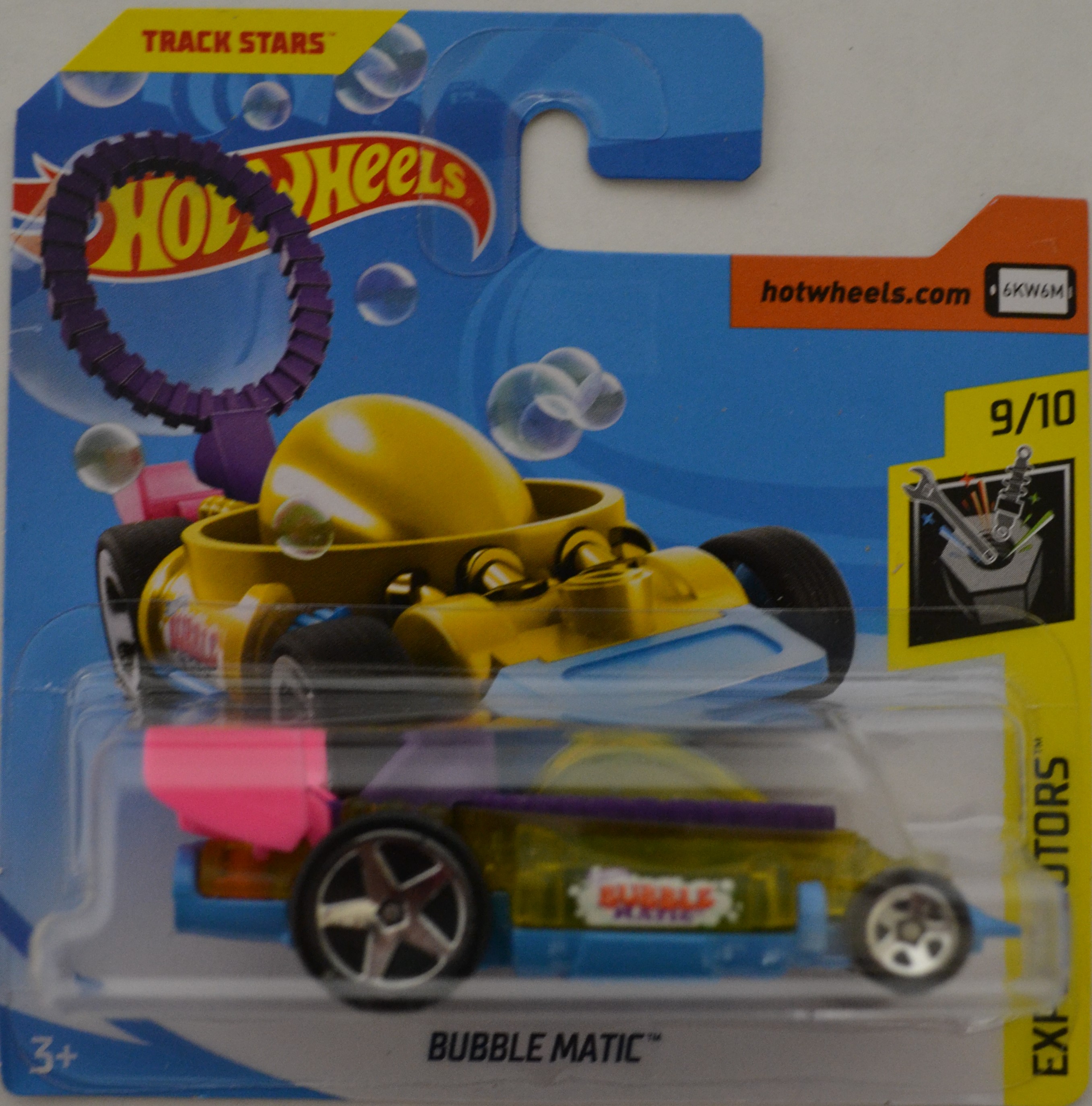 Bubble Matic Hot Wheels Hw ‘experimotors International Short Card Series 164 Scale Collectible 6692