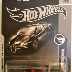 Hot Wheels   Cadilac Elmiraj Black Series Custom-Made Collectors Edition 1:64 Scale Collectible Die Cast Model Car w/Real Rider Rubber Wheels
