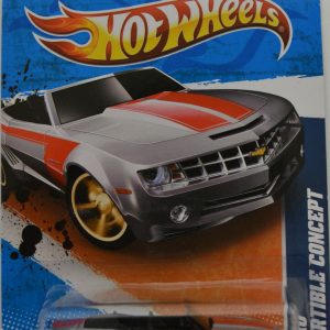 Gray Camaro Convertible Concept Hot Wheels HW Faster Than Ever 11 Series 1:64 Scale Die Cast