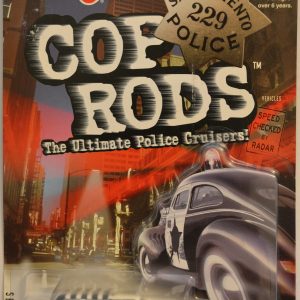Chevy Nomad Sacramento, CA Police Dept. Hot Wheels HW Cop Rods The Ultimate Police Cruisers! Series 1:64 Scale Collectible Die Cast Model Car