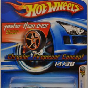 Chrysler Firepower Concept Blue#014/38 Hot Wheels HW 2006 First Editions Series 1:64 Scale Collectible Die Cast Model Car