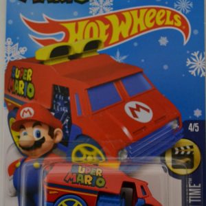 Red/Blue Cool One Hot Wheels HW Screen Time Series 1:64 Scale Collectable Die Cast Model Car Snowflake Card