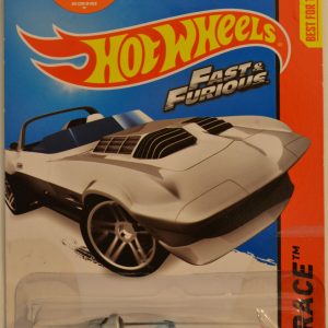 Hot Wheels   Corvette Grand Sport Roadster Silver #179 Custom-Made with Real Rider Rubber Wheels HW Race Series 1:64 Scale Collectible Die Cast Model Car