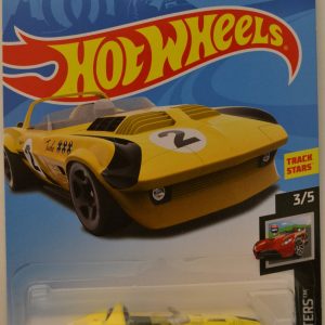 Corvette Grand Sport Roadster Yellow Hot Wheels HW Roadsters Series 1:64 Scale Collectible Die Cast Model Car