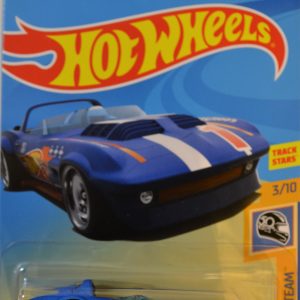 Hot Wheels Corvette Grand Sport Roadster Blue HW 50 Race Team Series 1:64 Scale Collectable Die Cast Model Car #3/10