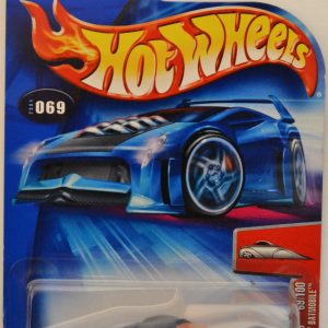 Hot Wheels Crooze Batmobile Black Custom-Made with Real Rider Rubber Wheels HW 2004 First Edition Series 1:64 Scale Collectible Die Cast Model Car
