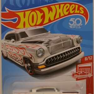 Hot Wheels 2018 Die-Cast Mainline Target Red Edition 8/12 – Custom ’53 Chevy (White)
