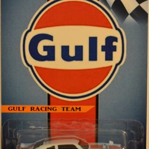 Hot Wheels Custom Ford Maverick Blue Custom-Made Real Rider Rubber Wheels Gulf Racing Team Series 1:64 Scale Collectible Die Cast Model Car