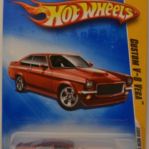 Hot Wheels   Custom V-8 Vega Red #23 HW 2009 New Models Series 1:64 Scale Collectible Die Cast Model Car