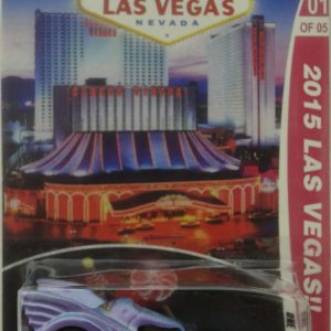 Hot Wheels   DC Comics Batmobile Custom-Made with Real Rider Rubber Wheels Limited Edition ‘2015 Las Vegas’ Series 1:64 Scale Collectible Die Cast Model Car