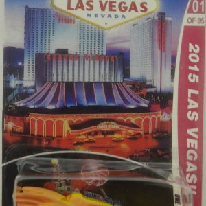 Hot Wheels   DC Comics 1989 Batmobile Custom-Made with Real Rider Rubber Wheels Limited Edition ‘2015 Las Vegas’ Series 1:64 Scale Collectible Die Cast Model Car