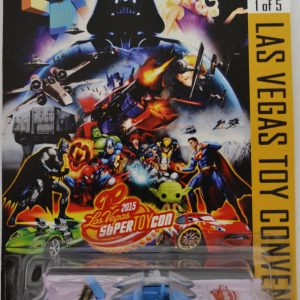 Hot Wheels   Apricot DC Comics 1966 Batmobile Custom-Made with Real Rider Rubber Wheels Limited Edition ‘Las Vegas 2014’ Series 1:64 Scale Collectible Die Cast Model Car