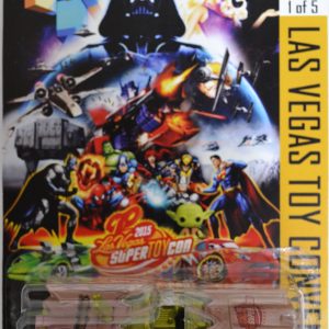 Hot Wheels   DC Comics 1966  Batmobile Custom-Made Exclusive Car Edition ‘Las Vegas Toy Convention’ Series 1:64 Scale Collectible Die Cast Model Car