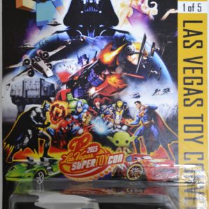 Hot Wheels   DC Comics S14 Batmobile Custom-Made Exclusive Car Edition ‘Las Vegas Toy Convention’ Series 1:64 Scale Collectible Die Cast Model Car