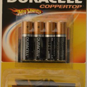 Hot Wheels   DC Comics (s07) Batmobile Custom-Made with Real Rider Rubber Wheels Limited Edition DURACELL Series 1:64 Scale Collectible Die Cast Model Car