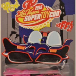 Hot Wheels   DC Comics (s12) Batmobile Purple Custom-Made with Real Rider Rubber Wheels Limited Edition Las Vegas Toy Convention 2015 Series 1:64 Scale Collectible Die Cast Model Car