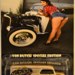 Hot Wheels Dairy Delivery Custom-Made White Real Rider Rubber Wheels Von Dutch Special Edition Series 1:64 Scale Collectible Die Cast Model Car