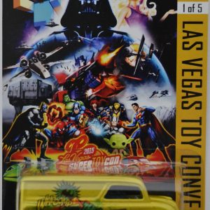 Hot Wheels Dairy Delivery Gold Custom-Made with Real Rider Rubber Wheels Limited Edition Las Vegas Convention Series 1:64 Scale Collectible Die Cast Model Car