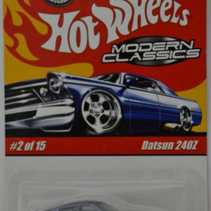 Datsun 240Z Dark Blue #2 Special Paint Hot Wheels HW Modern Classic Series 1:64 Scale Collectible Die Cast Model Car